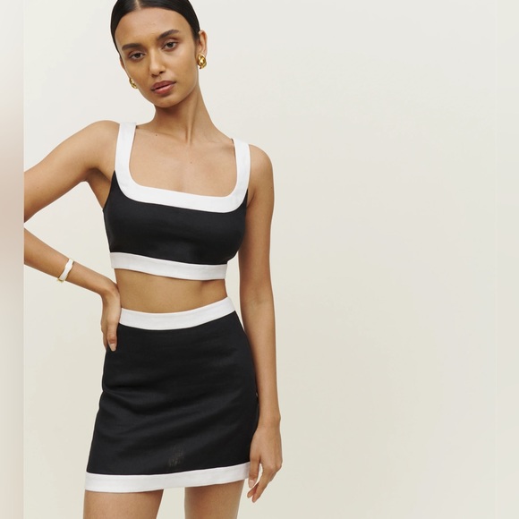 Reformation Robbie Linen Two Piece Set - Picture 1 of 7